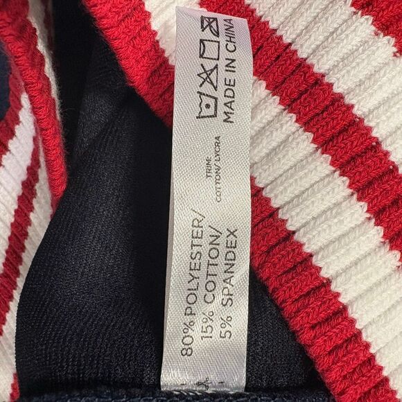 Tuckernuck  Turner Pullover Sweater Tennis Prep Size Small $148 V Neck - Picture 10 of 11